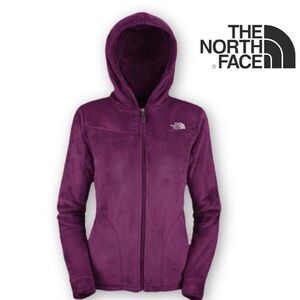 The North Face Hooded Oso Full Zip Fleece Jacket L